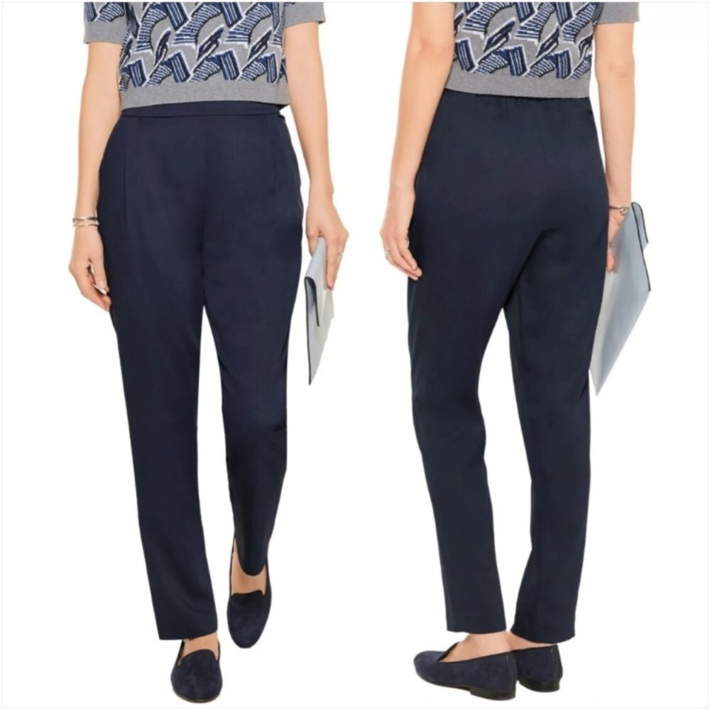 Derek Lam 10 Crosby Pleated Crepe Trouser